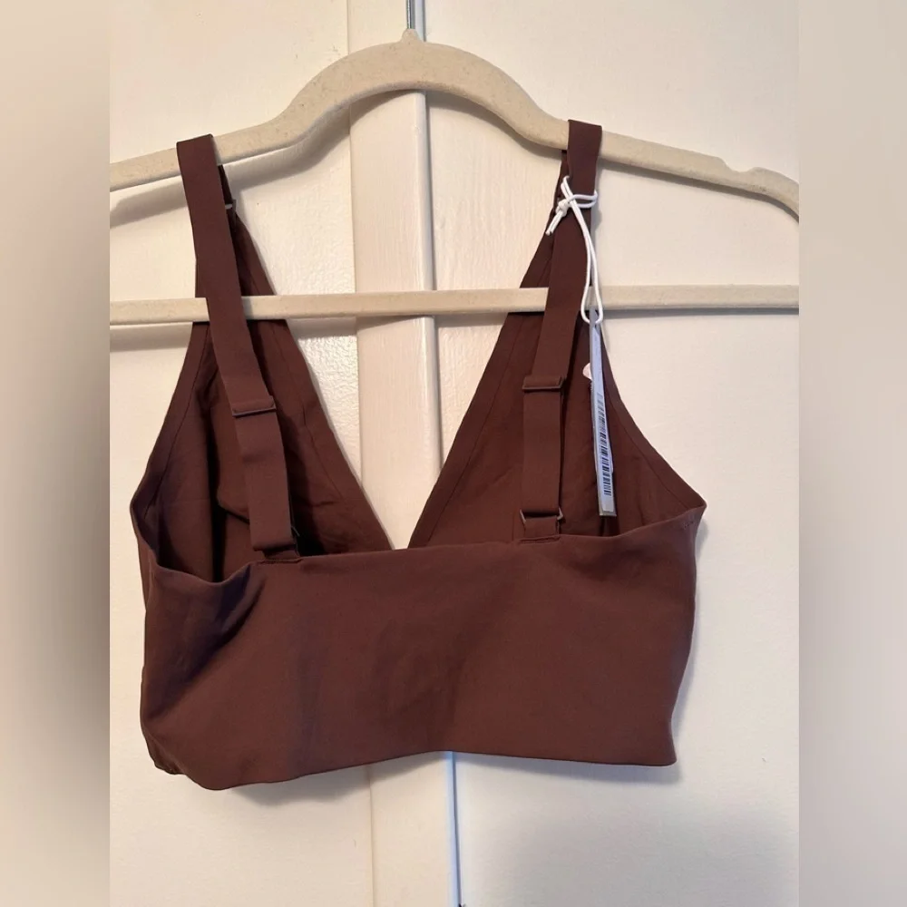 Everlane Renew Bra XS Tan Neutral Minimal Bralette NWT Soft Lounge